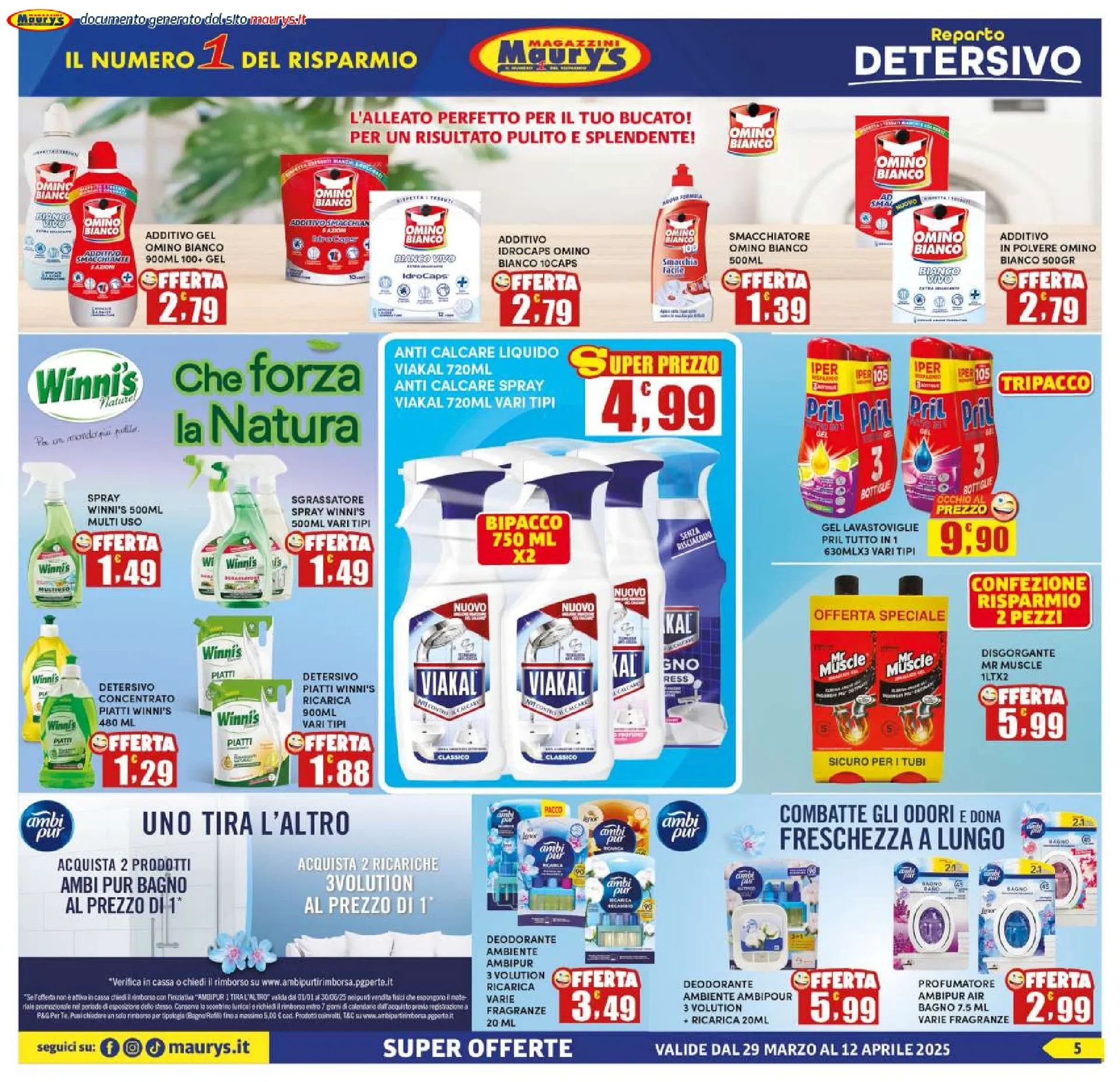 Offerte Maury's da 29 marzo a 14 aprile di 2025 - Pagina del volantino 5