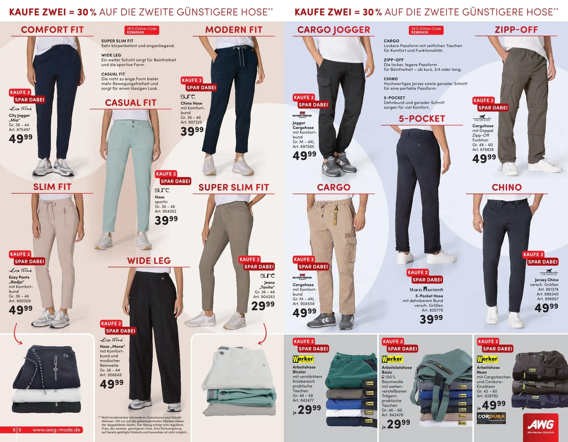 AWG Mode Angebote von 5. April bis 26. Mai 2025 - Prospekt seite 5