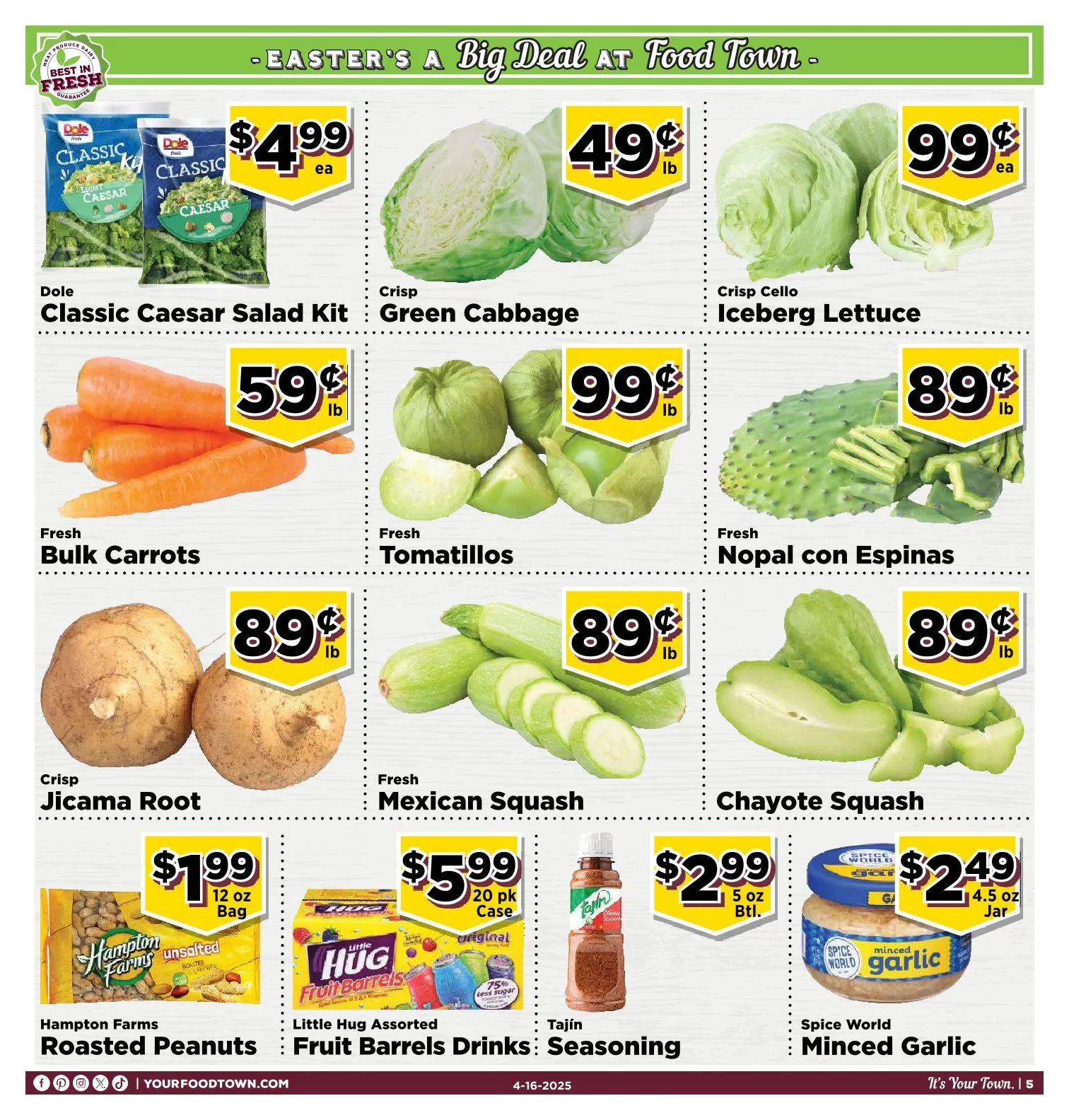 Weekly ad Foodtown Deals from April 16 to April 22 2025 - Page 5