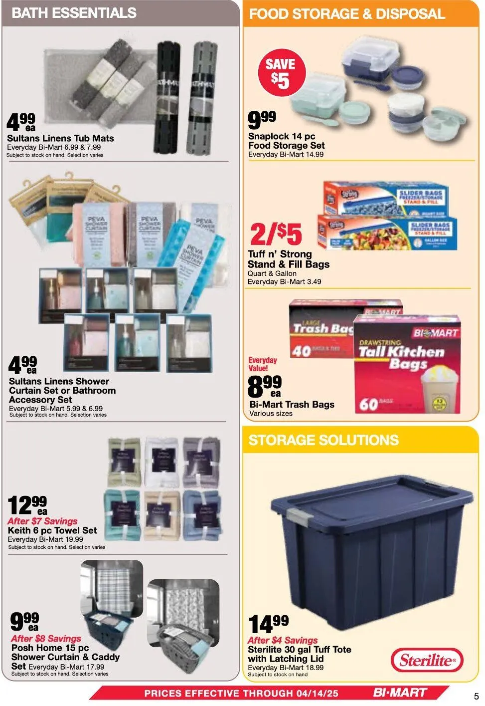 Weekly ad Bi-Mart weekly ads from March 25 to April 15 2025 - Page 5