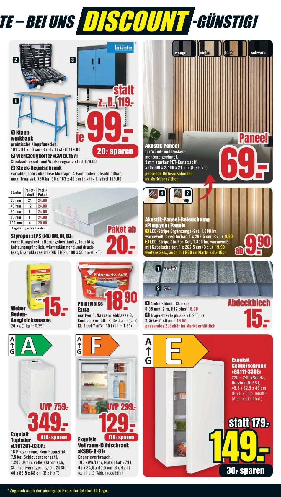 B1 Discount Baumarkt Prospekte von 5. Juli bis 11. Juli 2025 - Prospekt seite 5