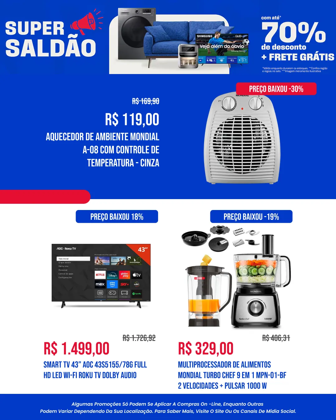 Encarte de Casas Bahia 13 de julho até 27 de julho 2026 - Pagina 5