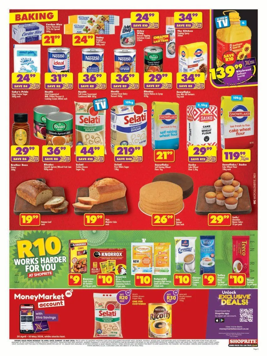  Shoprite Sales from 23 April to 10 May 2026 - Catalogue Page 5