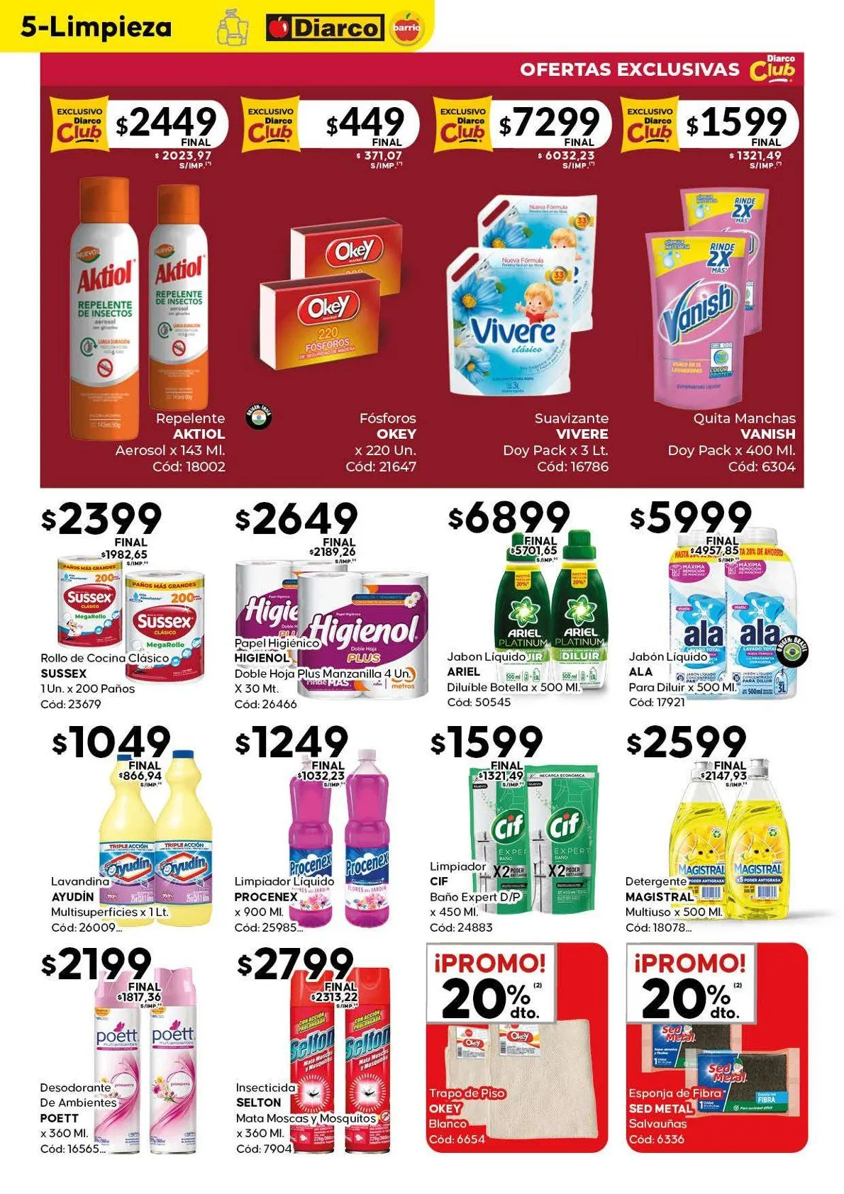 Ofertas de Ofertas Diarco 25 de agosto al 29 de agosto 2025 - Página 5 del catálogo