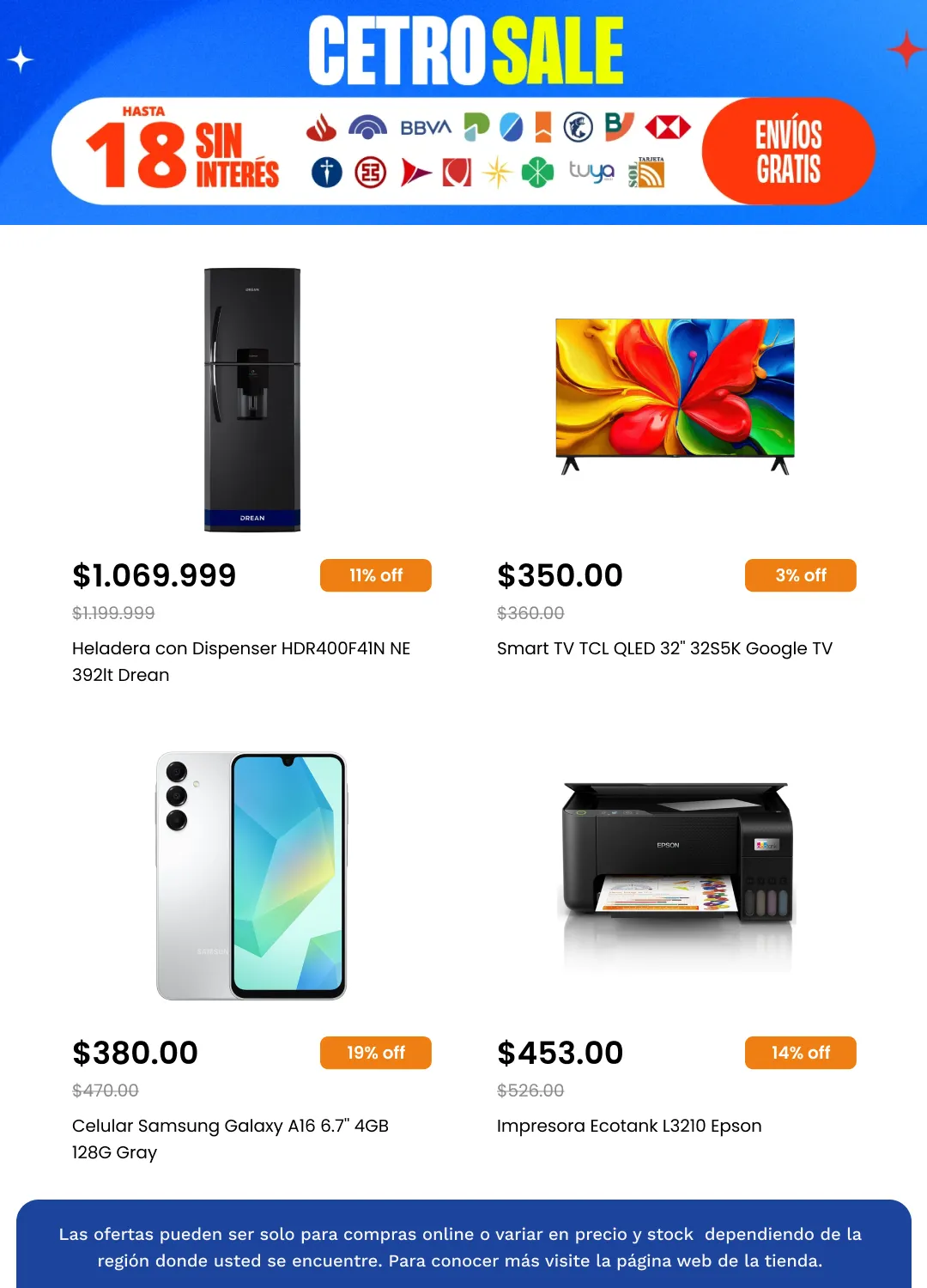 Ofertas de Cetrogar Ofertas 22 de junio al 11 de julio 2026 - Página 5 del catálogo