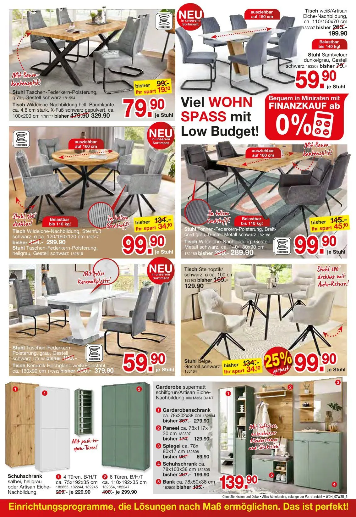 Wohnorama Prospekte von 1. Juli bis 25. Juli 2025 - Prospekt seite 5