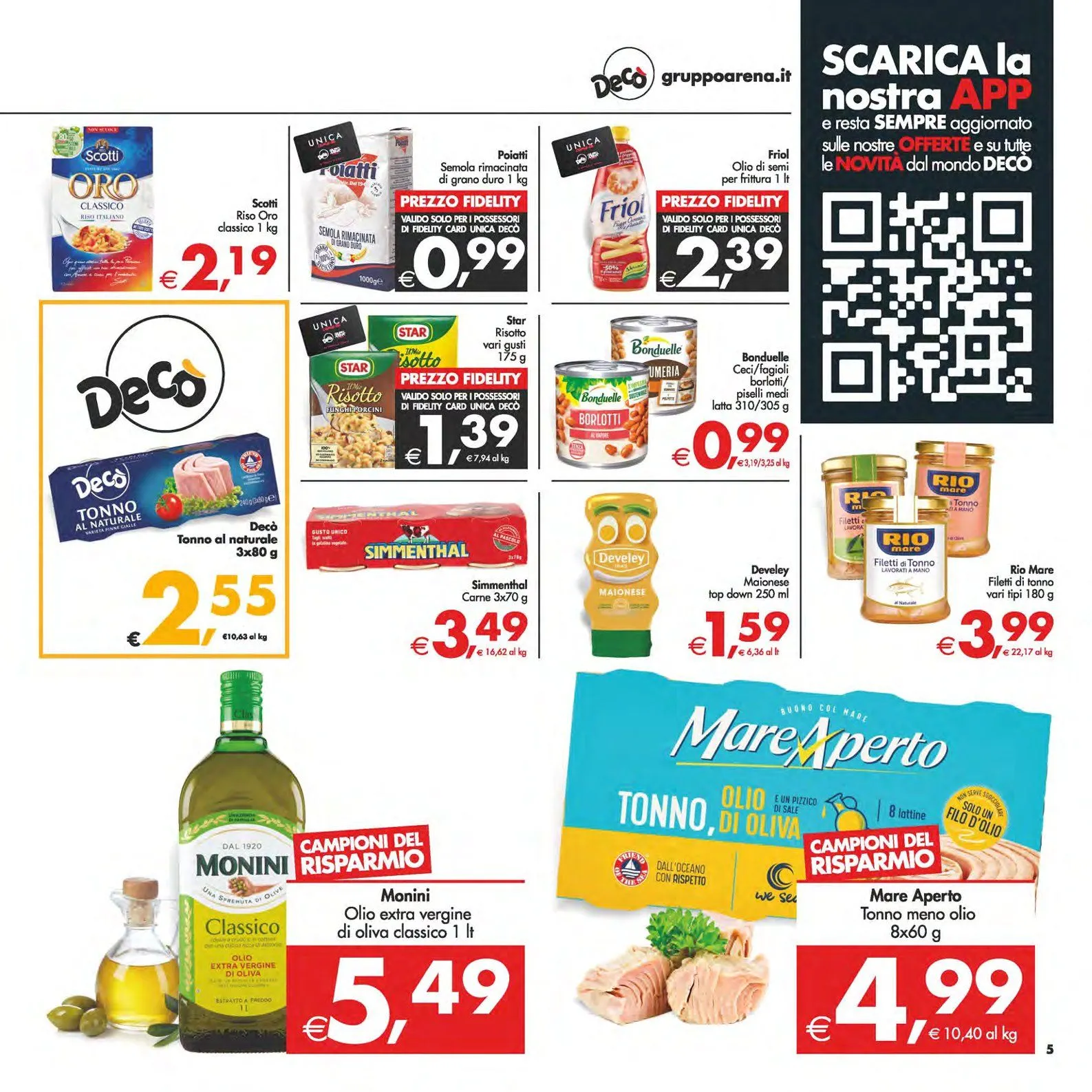 Volantini Deco Supermercati da 23 gennaio a 2 febbraio di 2026 - Pagina del volantino 5