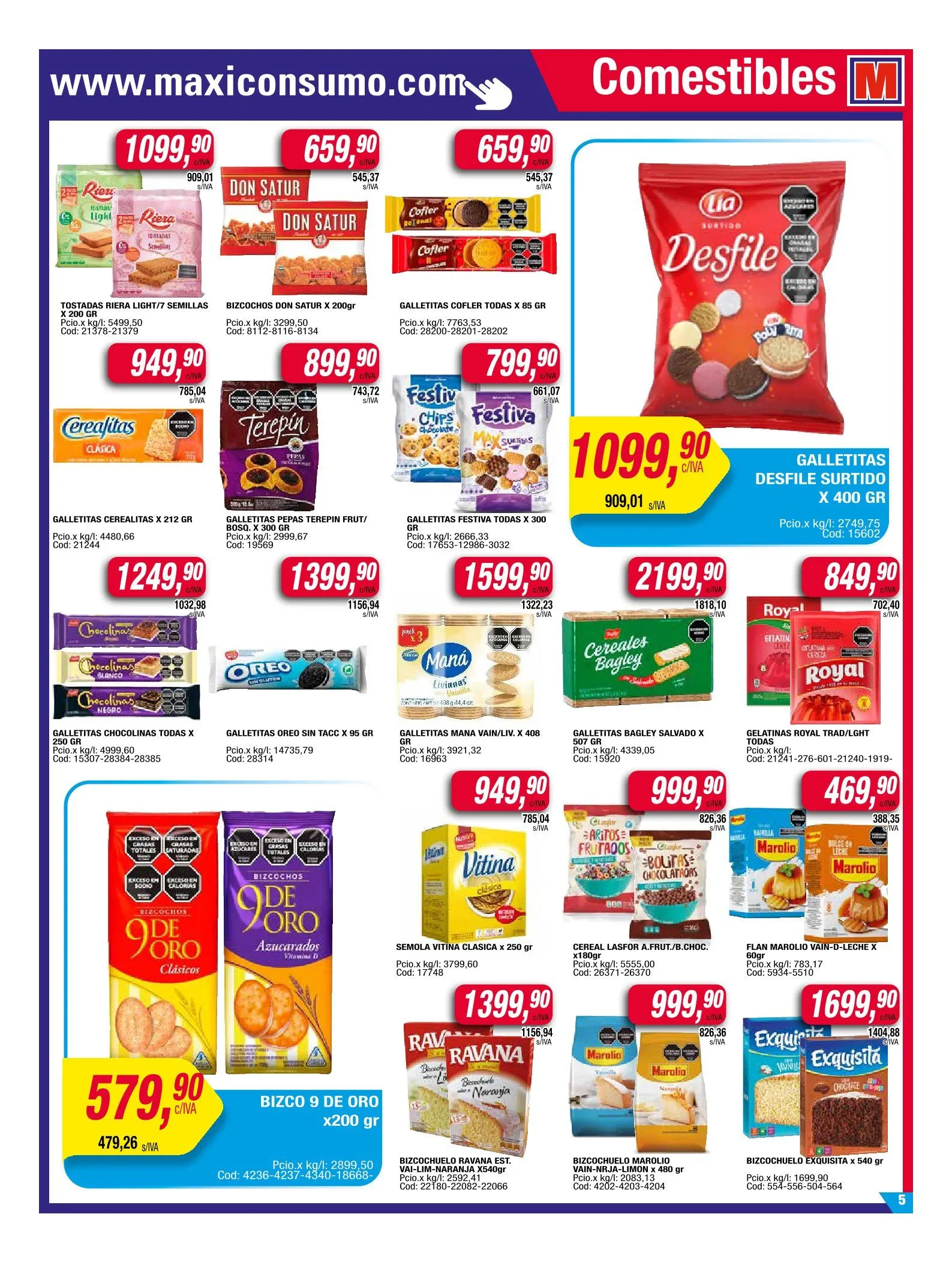 Ofertas de Maxiconsumo Ofertas 30 de octubre al 3 de noviembre 2024 - Página 5 del catálogo