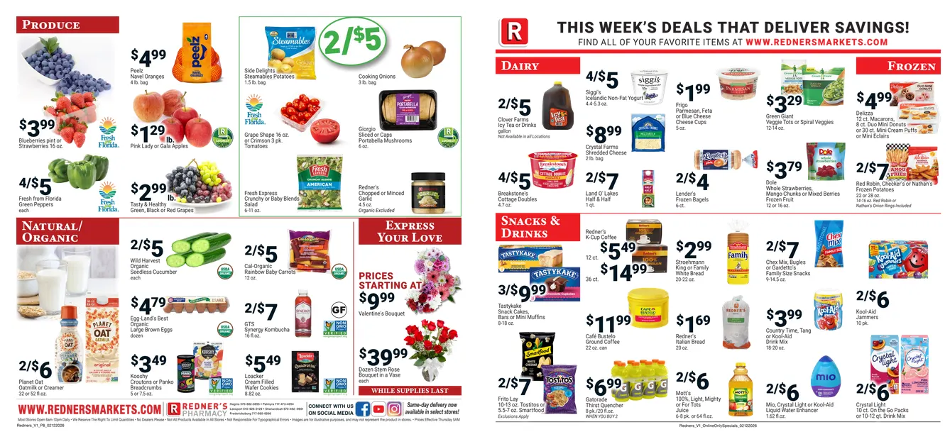 Weekly ad Redner's Market  Sales from February 12 to February 18 2026 - Page 5