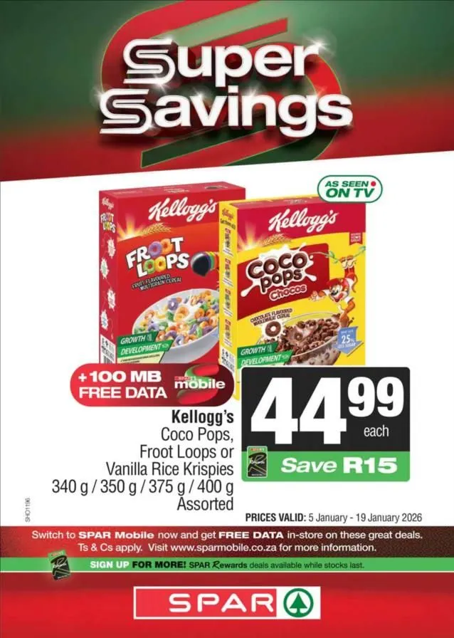 SPAR Sales from 5 January to 19 January 2026 - Catalogue Page 4