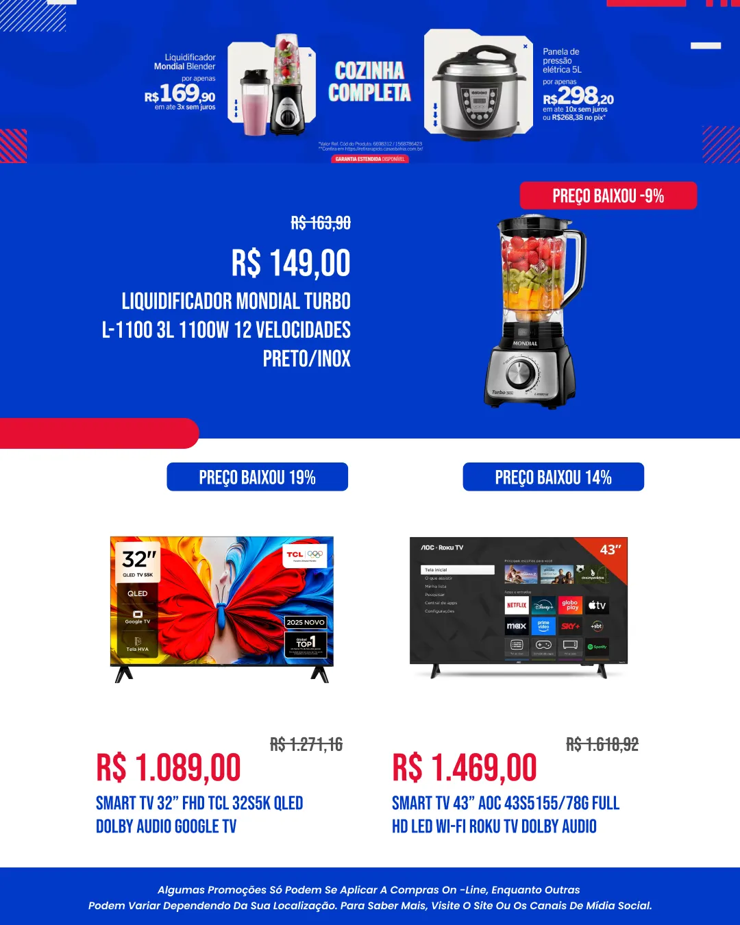 Encarte de  Casas Bahia 21 de abril até 10 de maio 2026 - Pagina 5