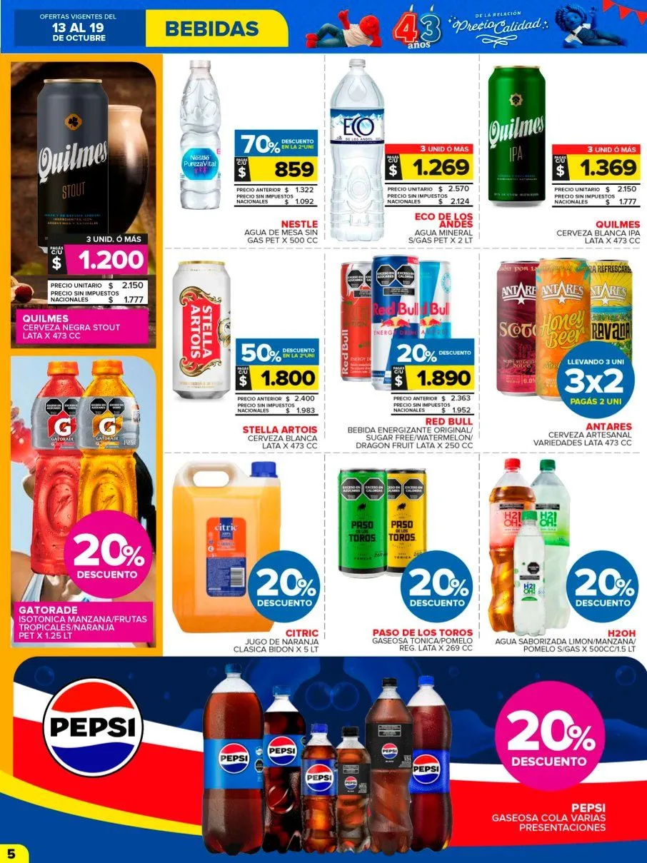 Ofertas de Ofertas Carrefour Maxi  13 de octubre al 20 de octubre 2025 - Página 5 del catálogo