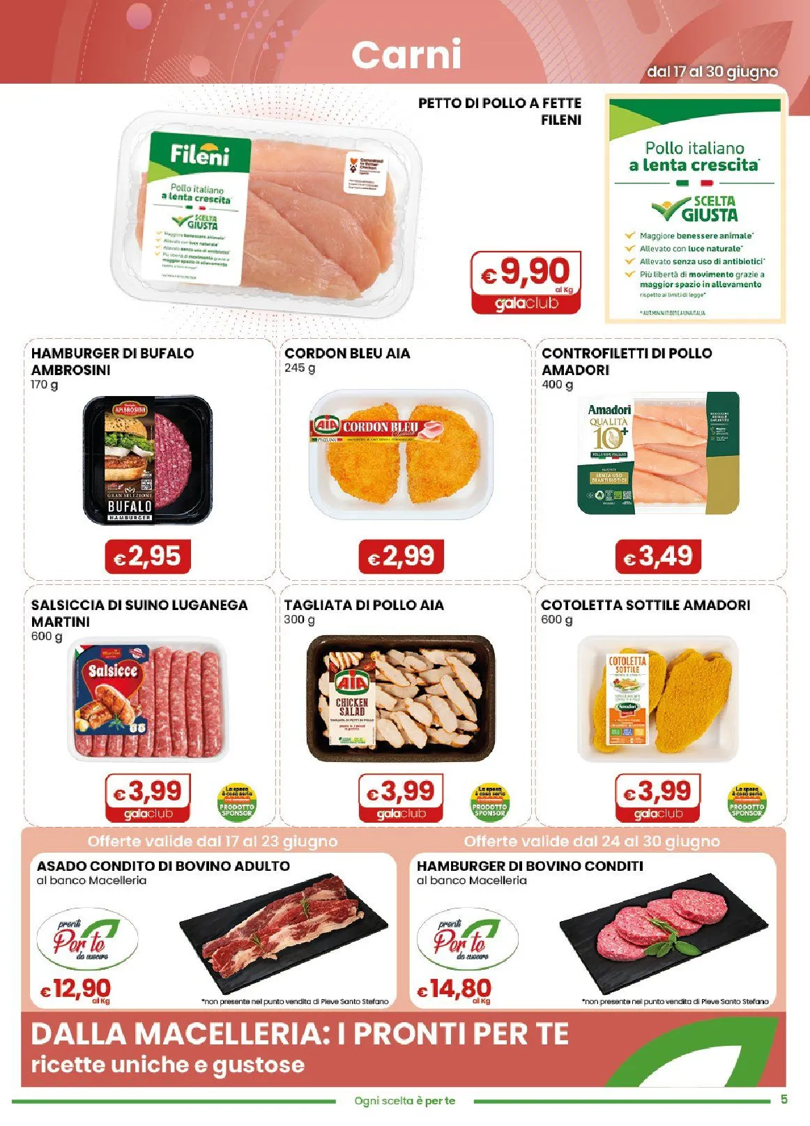  Volantini Gala Supermercati da 17 giugno a 30 giugno di 2026 - Pagina del volantino 5