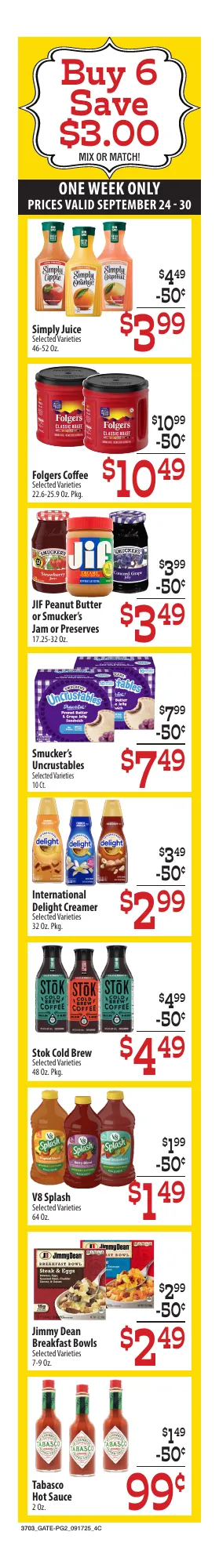 Weekly ad Mac's Freshmarket Sales from September 18 to September 30 2025 - Page 4