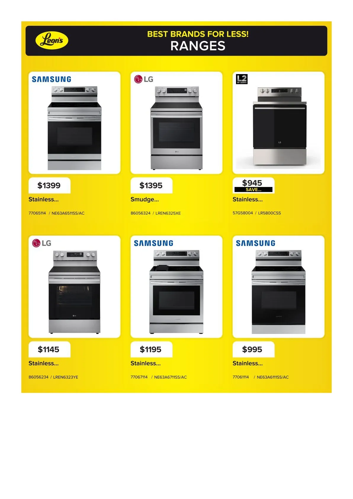 Leon's Sales from June 4 to June 10 2026 - flyer page 4