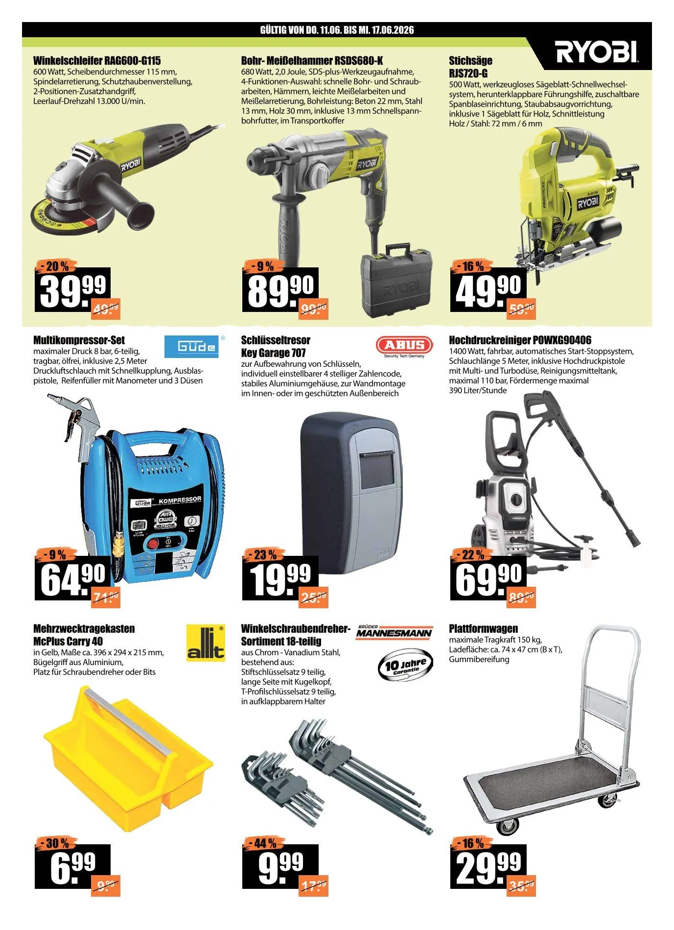 V-Baumarkt Angebote von 11. Juni bis 17. Juni 2026 - Prospekt seite 5