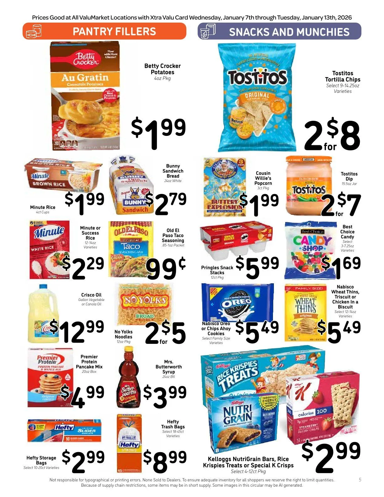 Weekly ad ValuMarket Sales from January 7 to January 13 2026 - Page 5