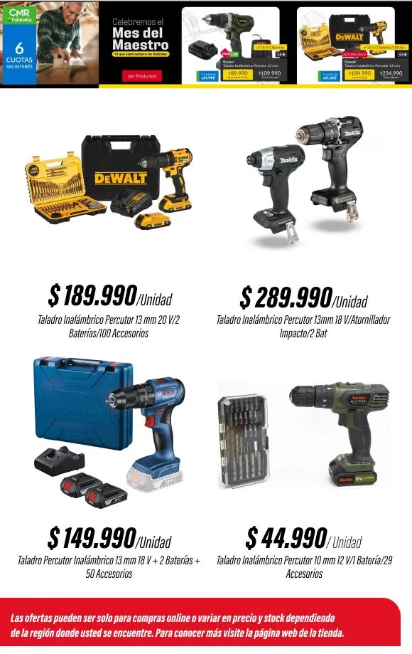 Catálogo de Ofertas en Sodimac 6 de marzo al 20 de marzo 2025 - Página 4