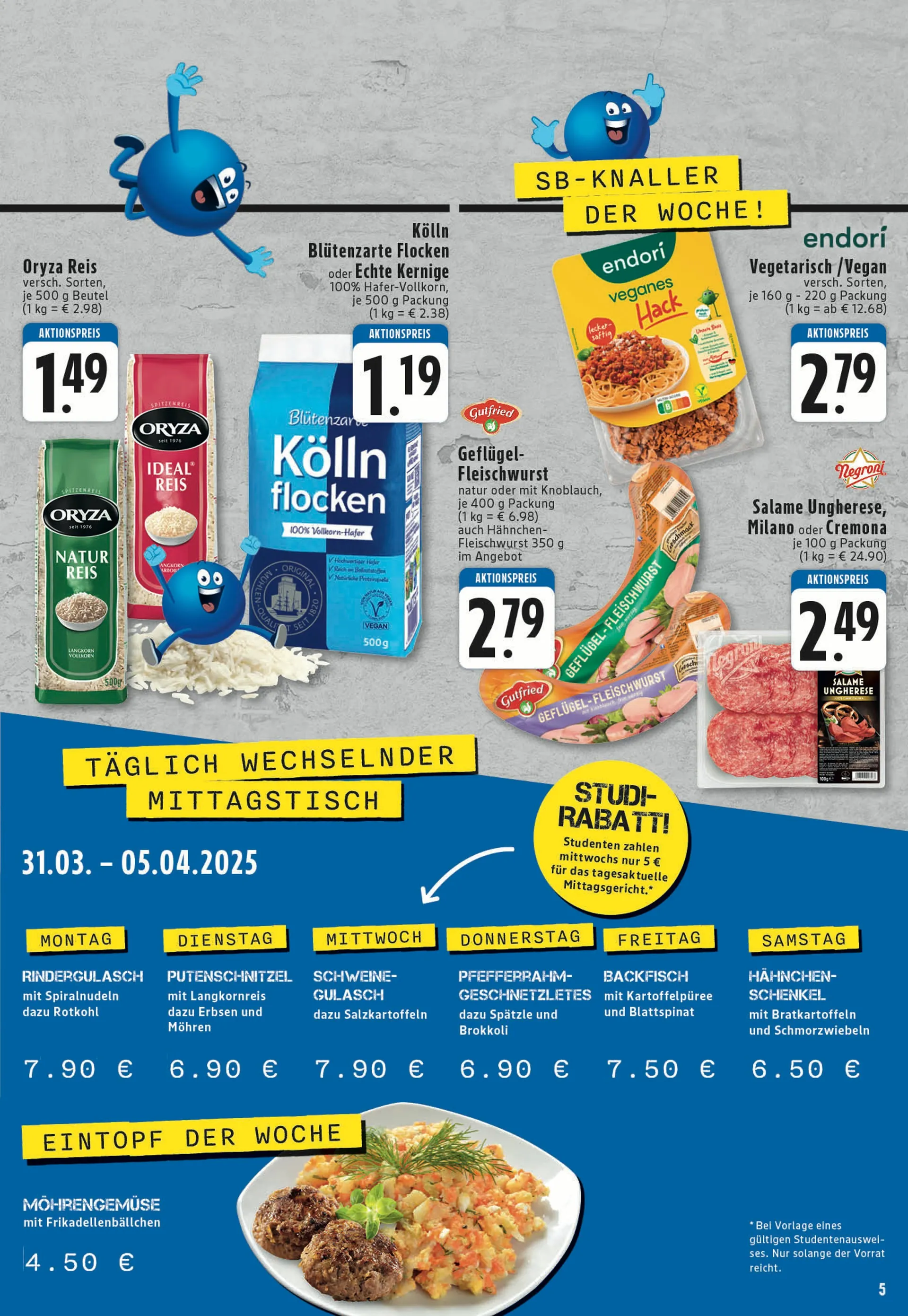 Edeka Prospekt von 31. März bis 5. April 2025 - Prospekt seite 5