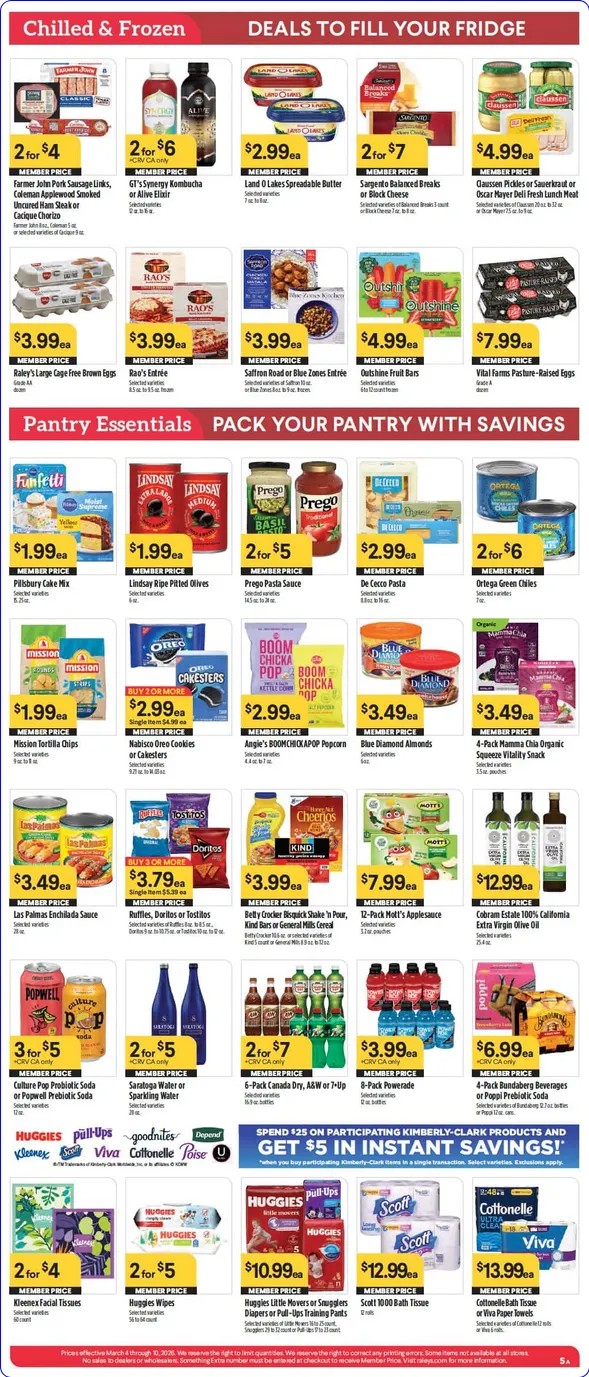 Weekly ad Raley's Sales from March 4 to March 10 2026 - Page 5