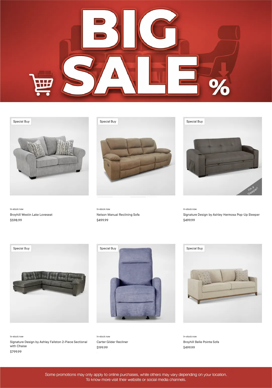 Weekly ad Value City Furniture Sales from September 22 to October 3 2025 - Page 4