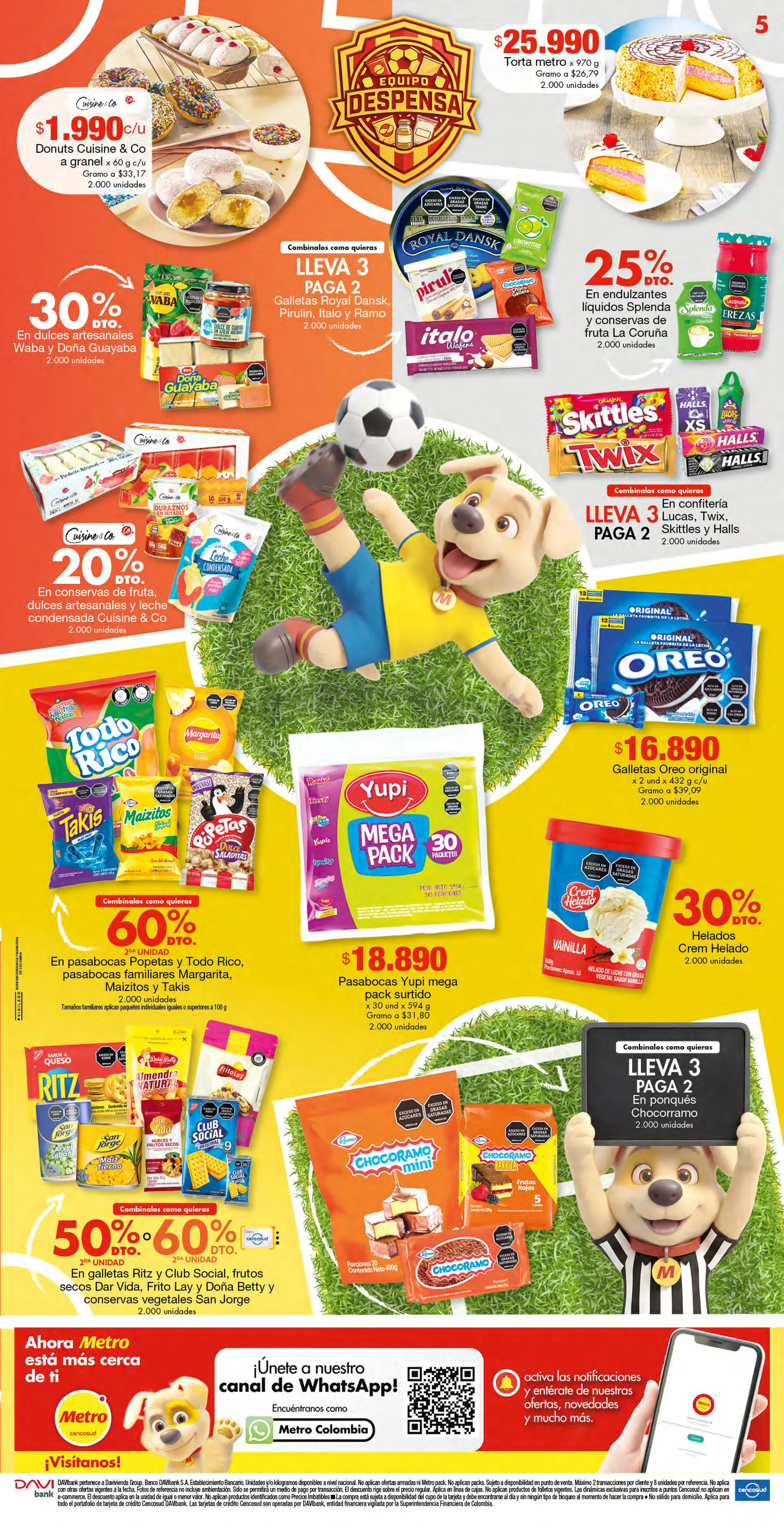Catalogo de Metro Ofertas 15 de julio al 20 de julio 2026 - Pag 5