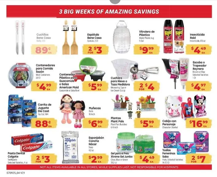 Weekly ad El Rancho Sales from July 9 to July 29 2025 - Page 4