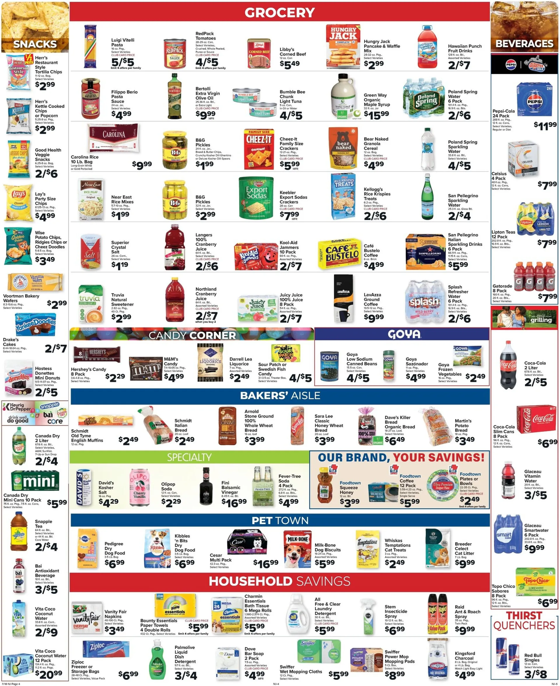 Weekly ad Foodtown Sales from July 18 to July 24 2025 - Page 4