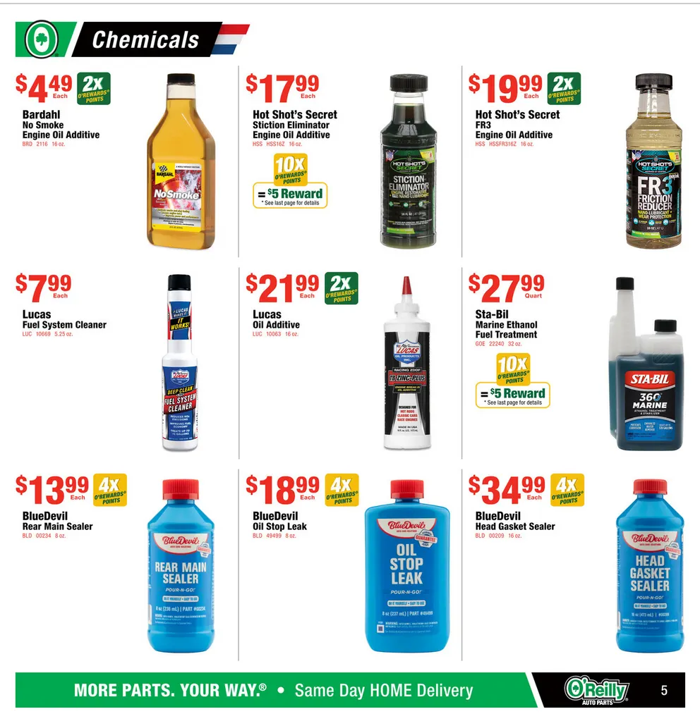 Weekly ad O'Reilly Auto Parts Sales from May 27 to June 3 2026 - Page 5