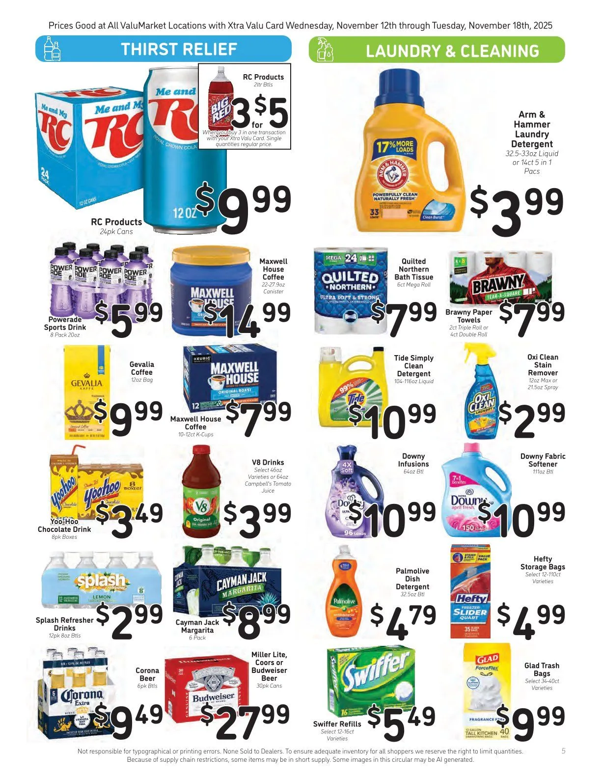 Weekly ad ValuMarket Sales from November 12 to November 18 2025 - Page 5
