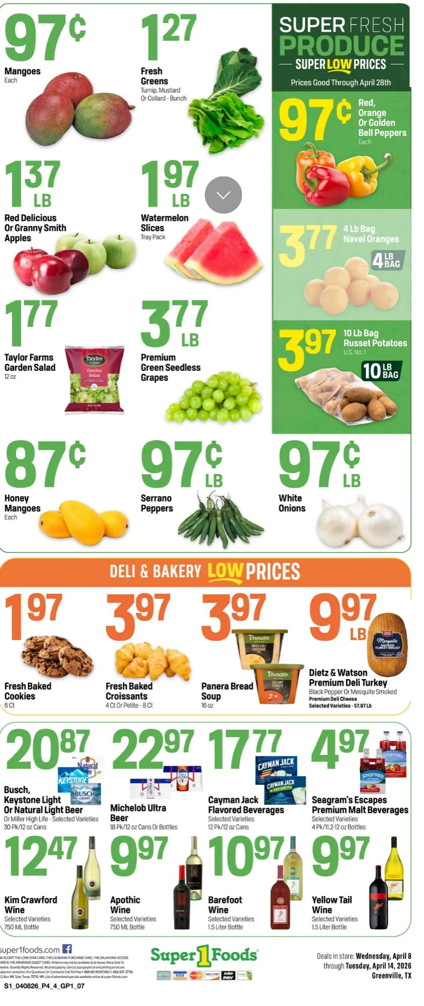 Weekly ad Super 1 Foods Sales from April 8 to April 14 2026 - Page 5