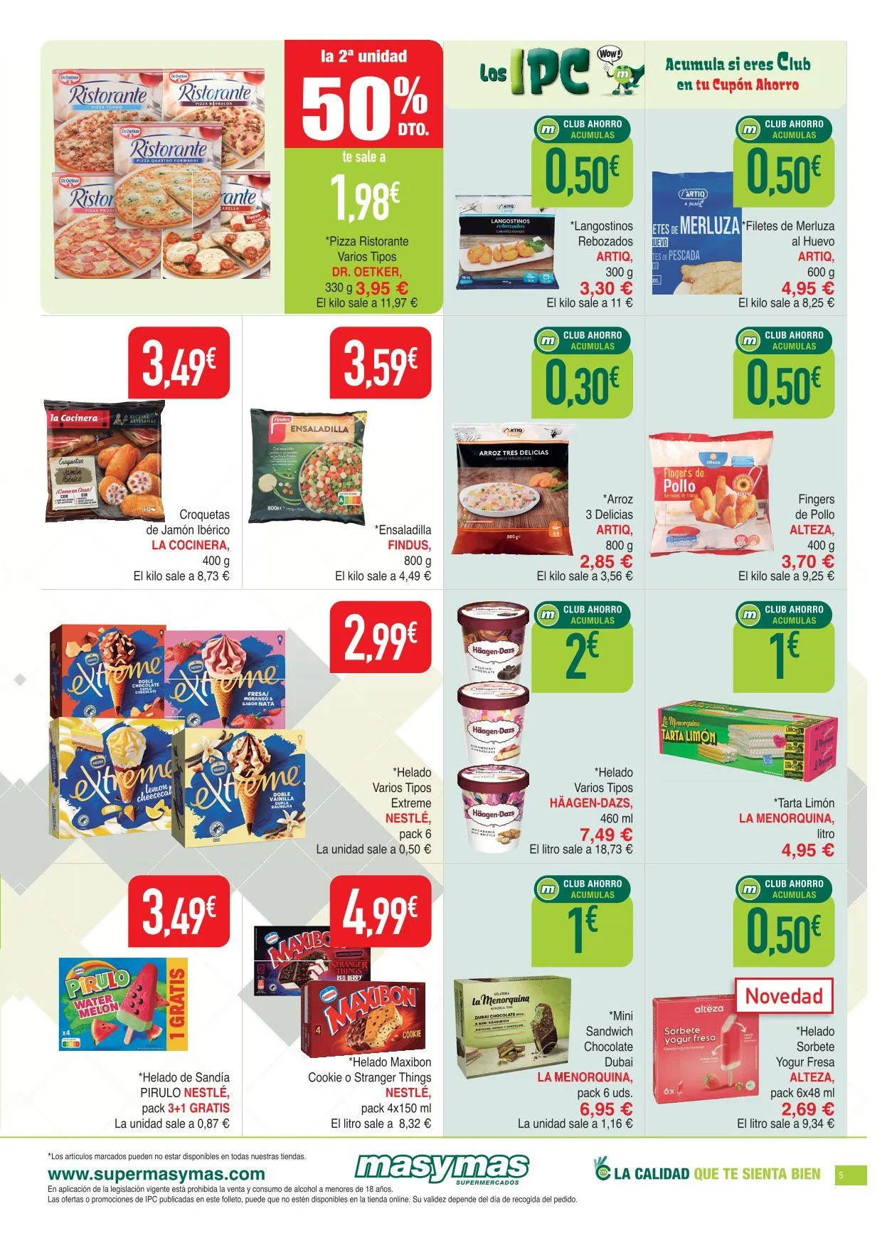 Catálogo de Supermercados masymas Ofertas 28 de mayo al 24 de junio 2026 - Página 5