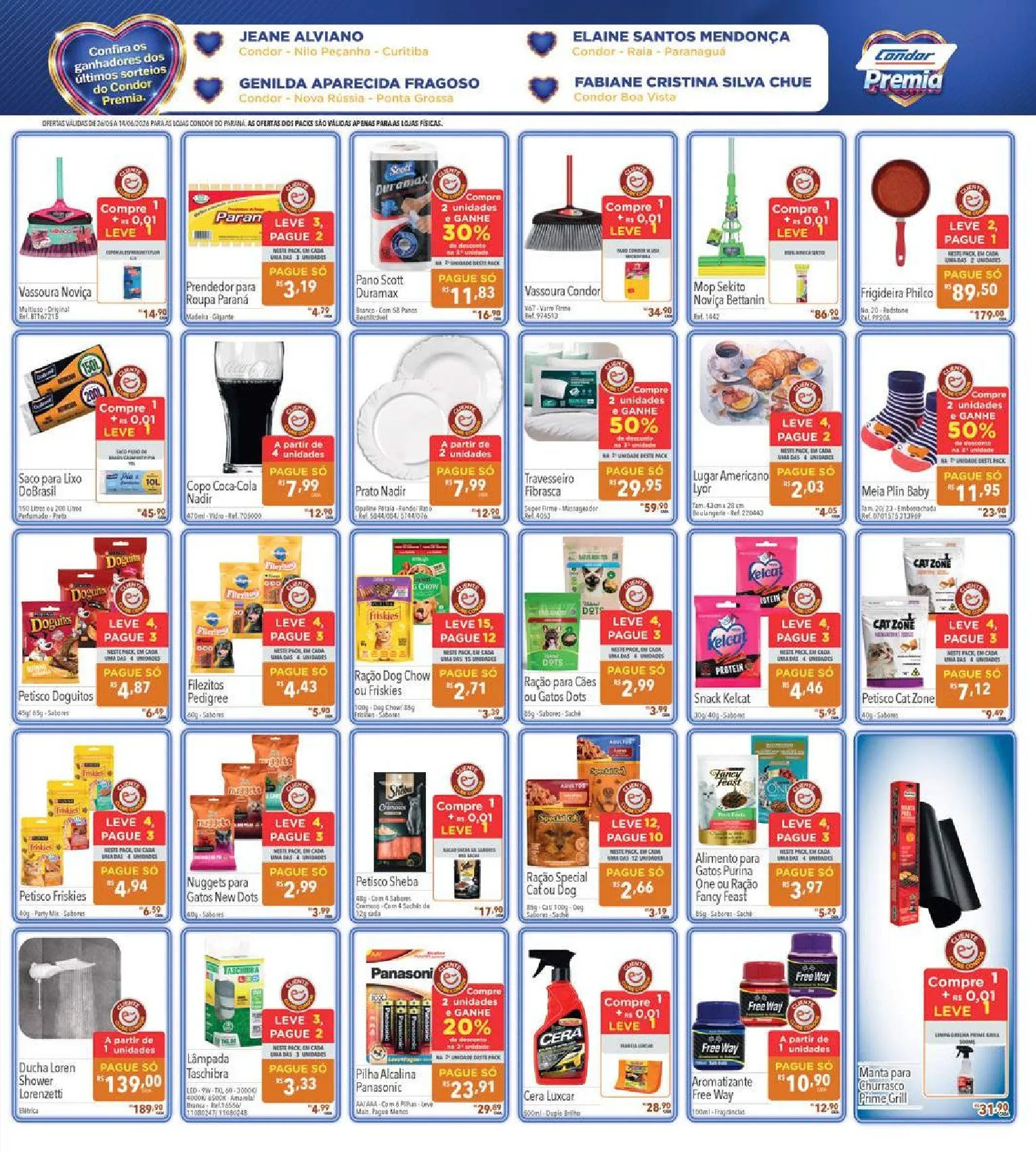 Encarte de Folhetos Supermercados Condor  26 de maio até 14 de junho 2026 - Pagina 5