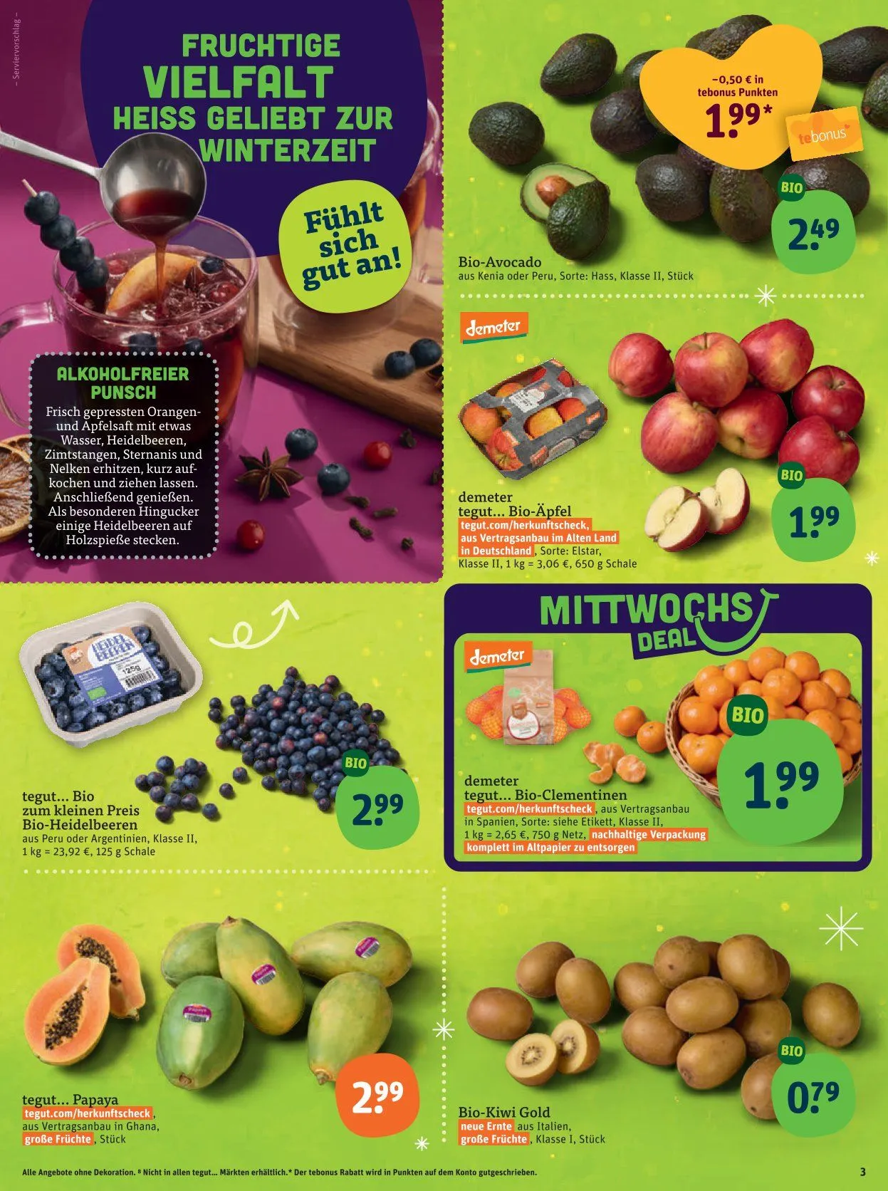 tegut...  Aangebote von 1. Dezember bis 6. Dezember 2025 - Prospekt seite 5