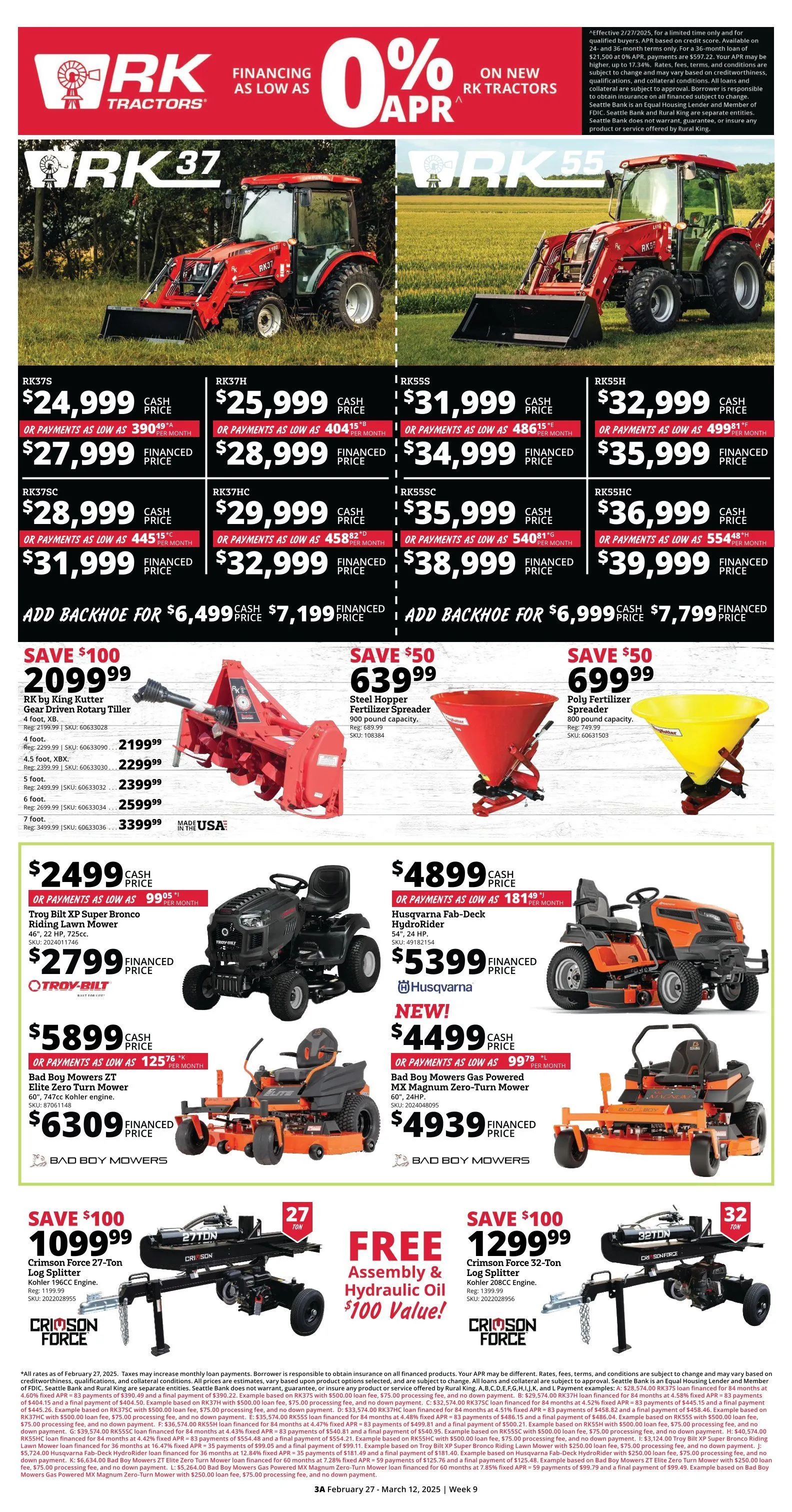 Weekly ad Rural King Deals from February 27 to March 26 2025 - Page 5