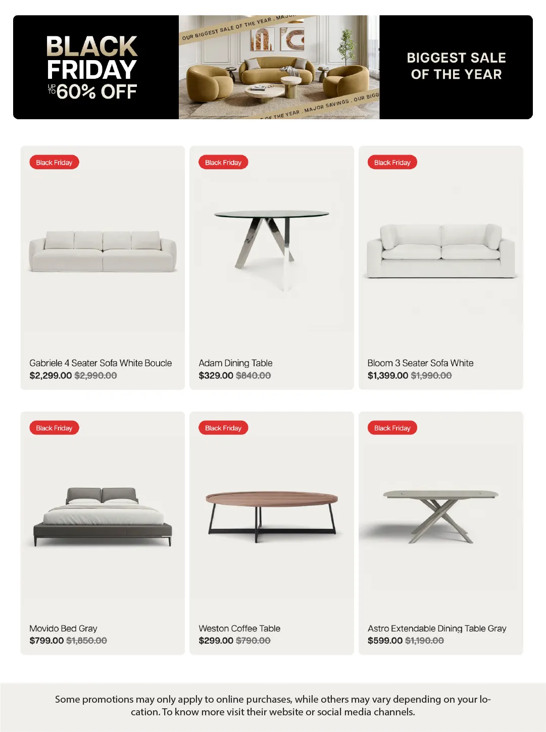 Weekly ad Modani Furniture Sales from November 25 to December 6 2025 - Page 4