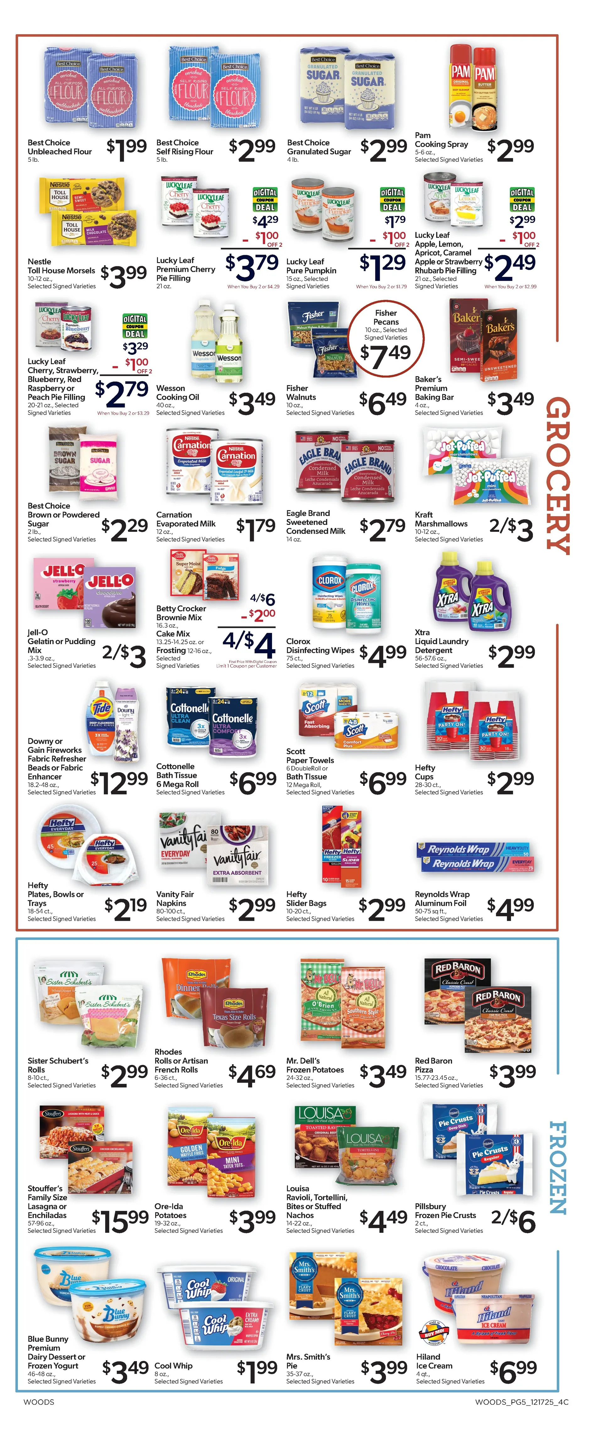 Weekly ad Woods Supermarket Sales from December 17 to December 31 2025 - Page 5