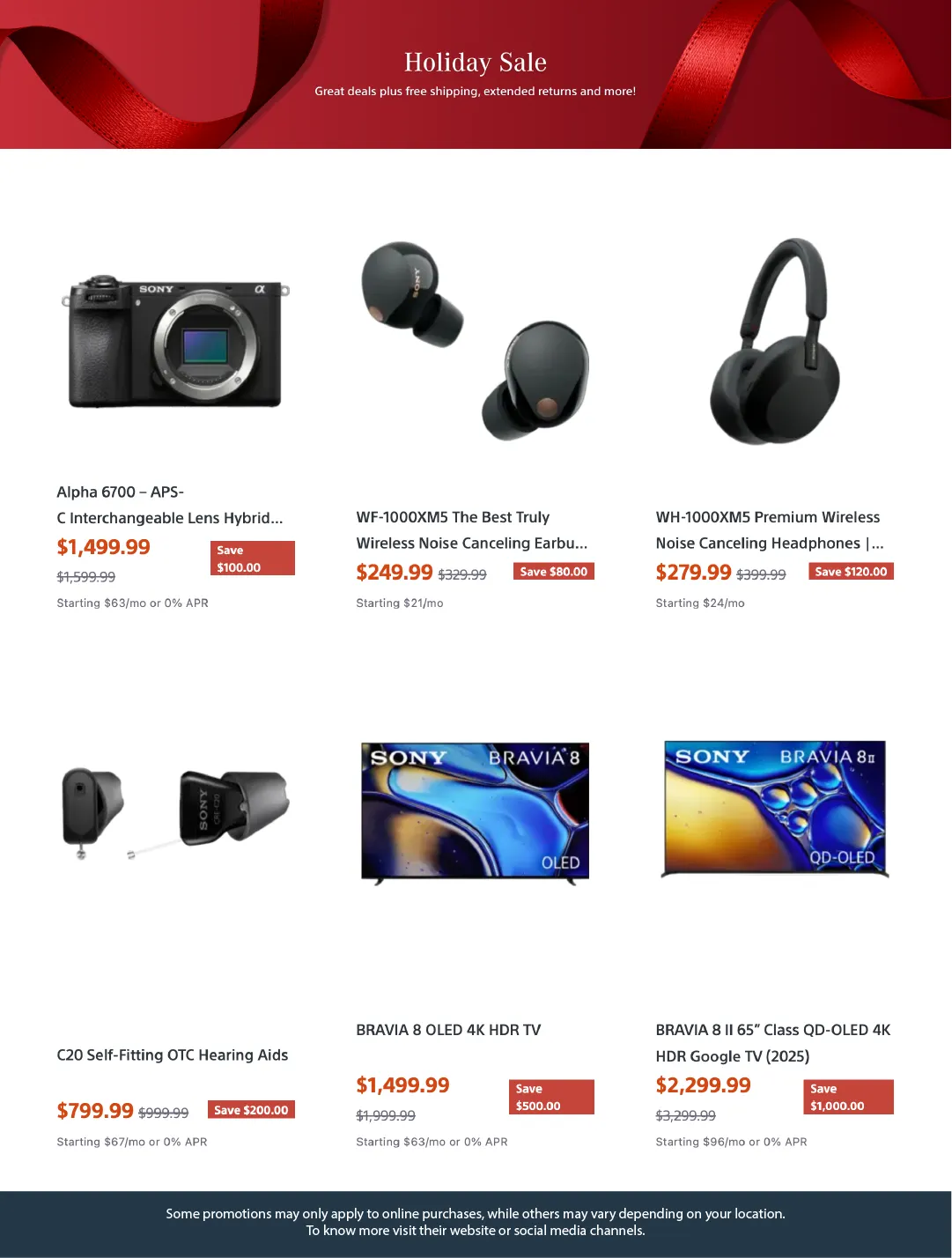 Weekly ad Sony Sales from December 9 to December 22 2025 - Page 4