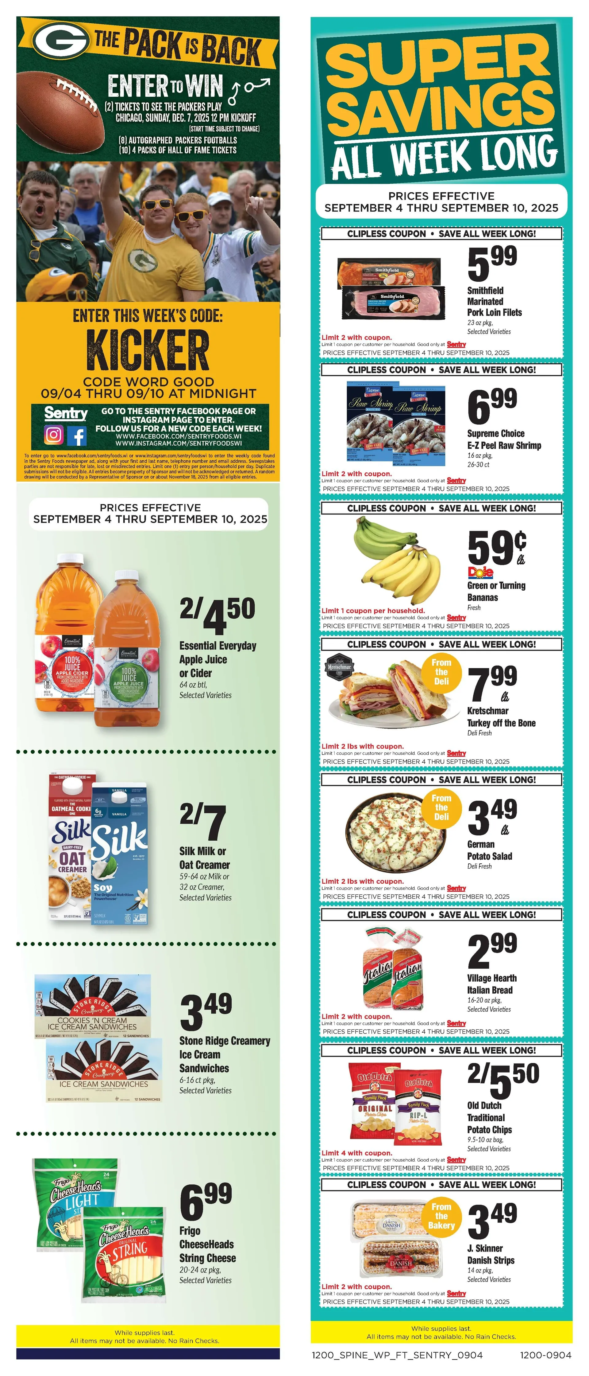 Weekly ad Sentry Foods Sales from September 4 to September 12 2025 - Page 6