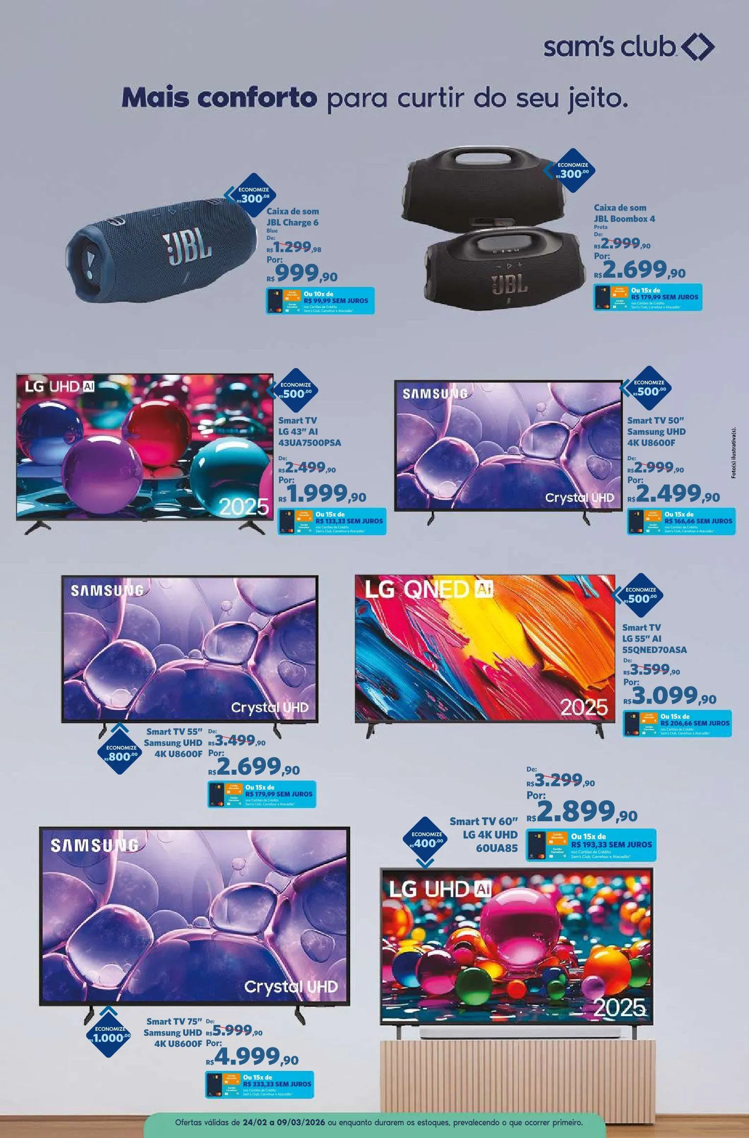 Encarte de Sam's Club  24 de fevereiro até 9 de março 2026 - Pagina 5