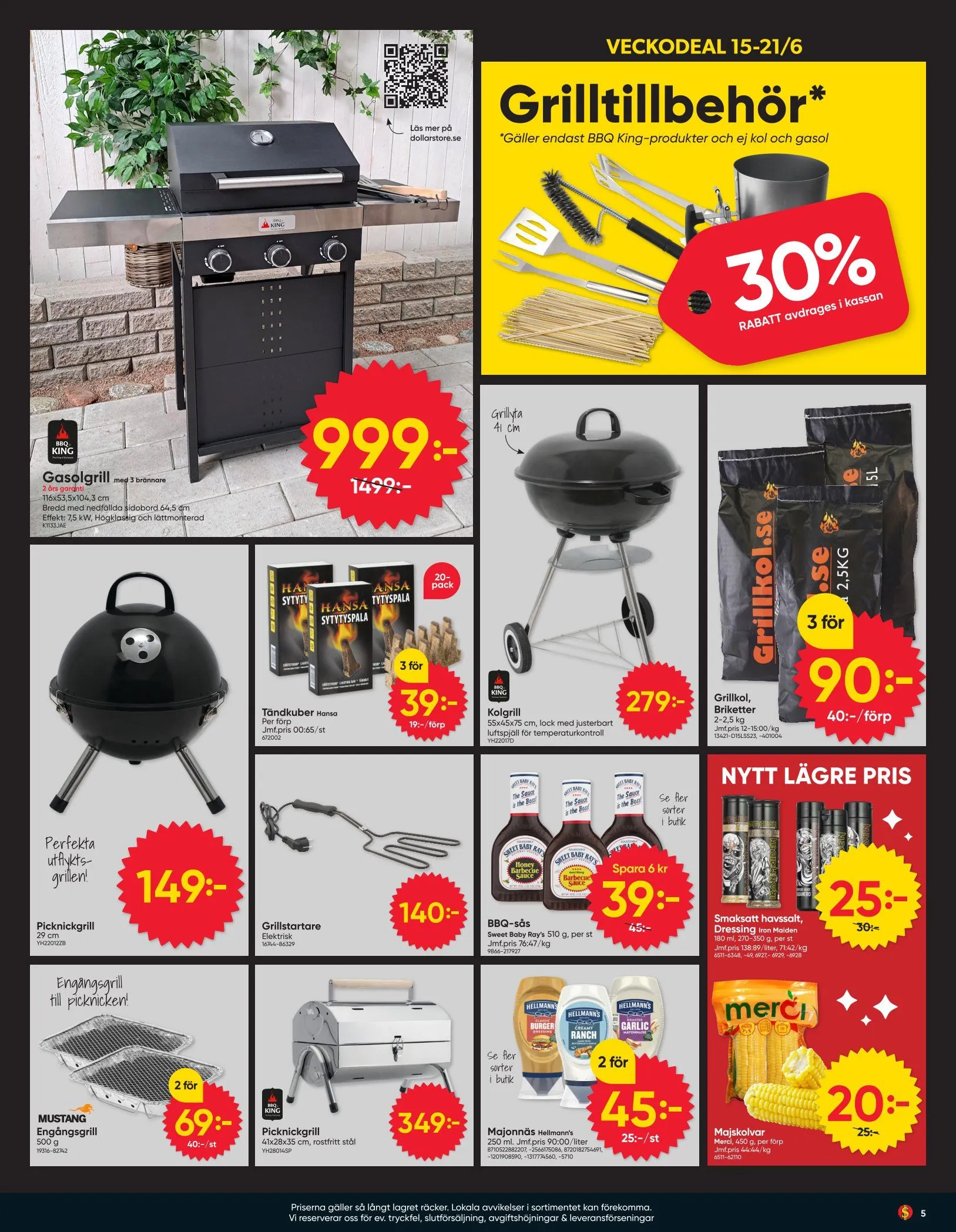 DollarStore från 15 juni till 21 juni 2026 - Reklamblad sidor 5