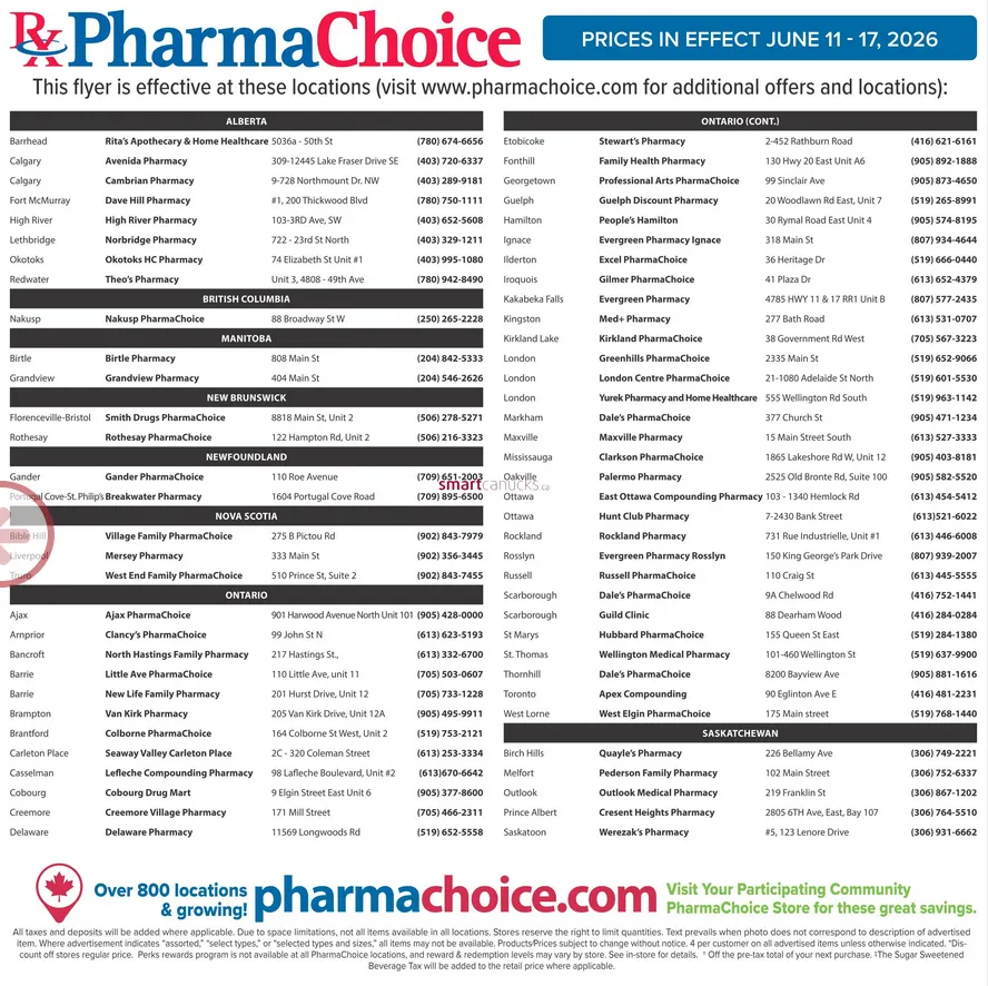PharmaChoice Sales from June 11 to June 17 2026 - flyer page 5