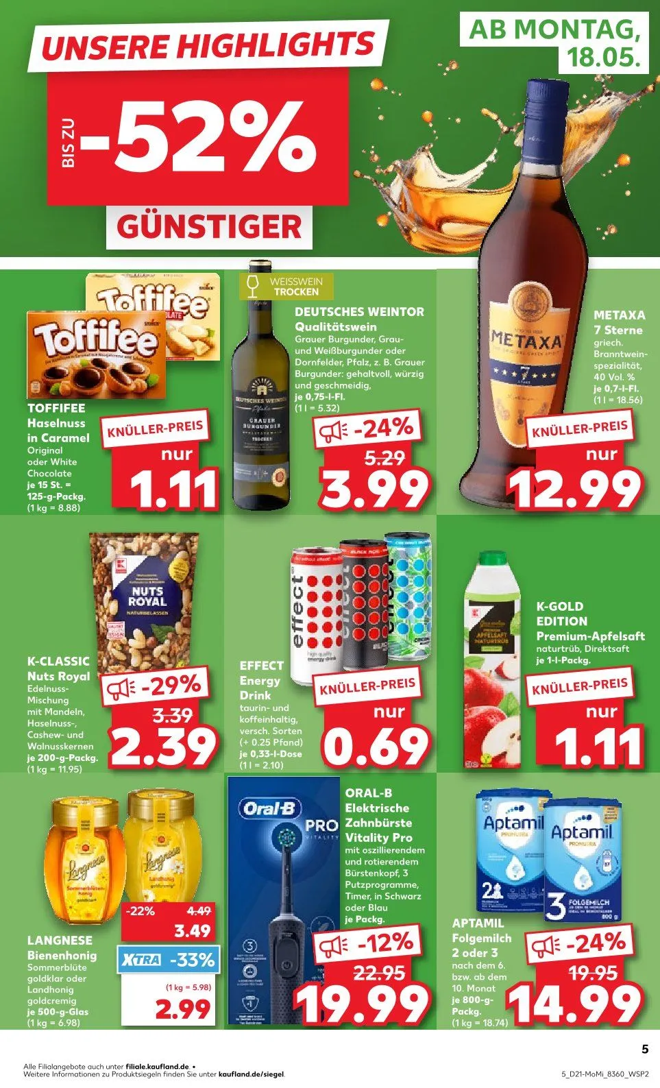 Kaufland Angebote von 18. Mai bis 20. Mai 2026 - Prospekt seite 5