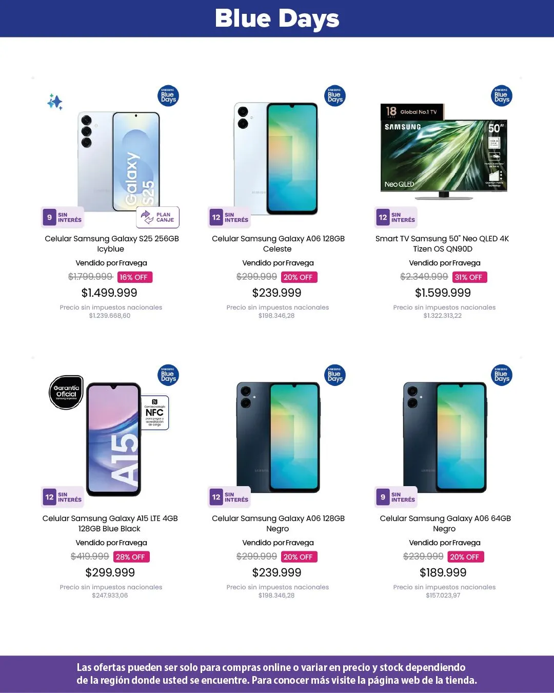 Ofertas de Frávega Blue Days 10 de abril al 13 de abril 2025 - Página 4 del catálogo