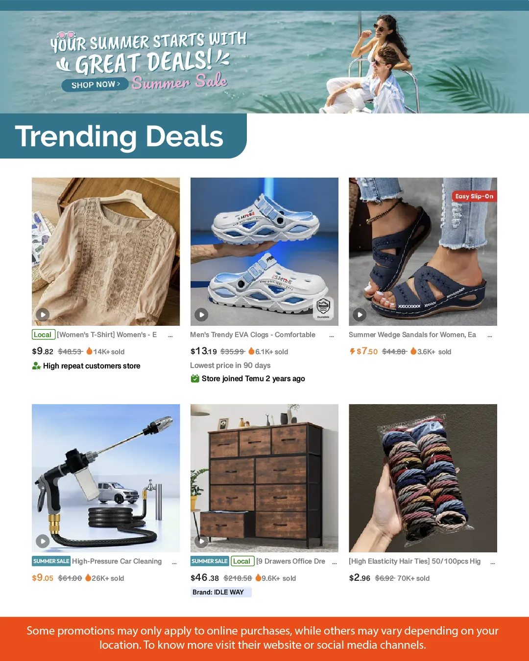 Weekly ad Temu Weekly Ad from June 23 to July 7 2025 - Page 4