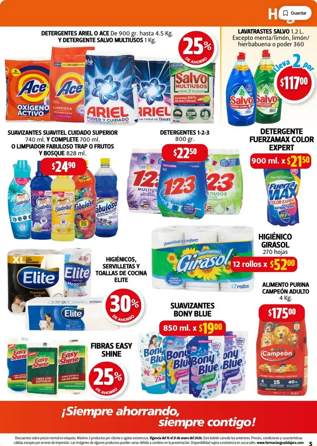 Catálogo de Farmacia Guadalajara  catálogo 15 de enero al 31 de enero 2026 - Pagina 5
