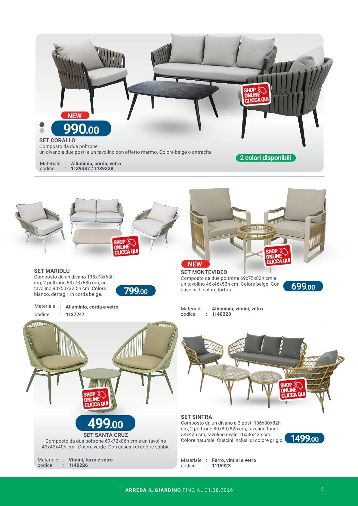  Volantini Cfadda da 8 aprile a 31 agosto di 2026 - Pagina del volantino 5