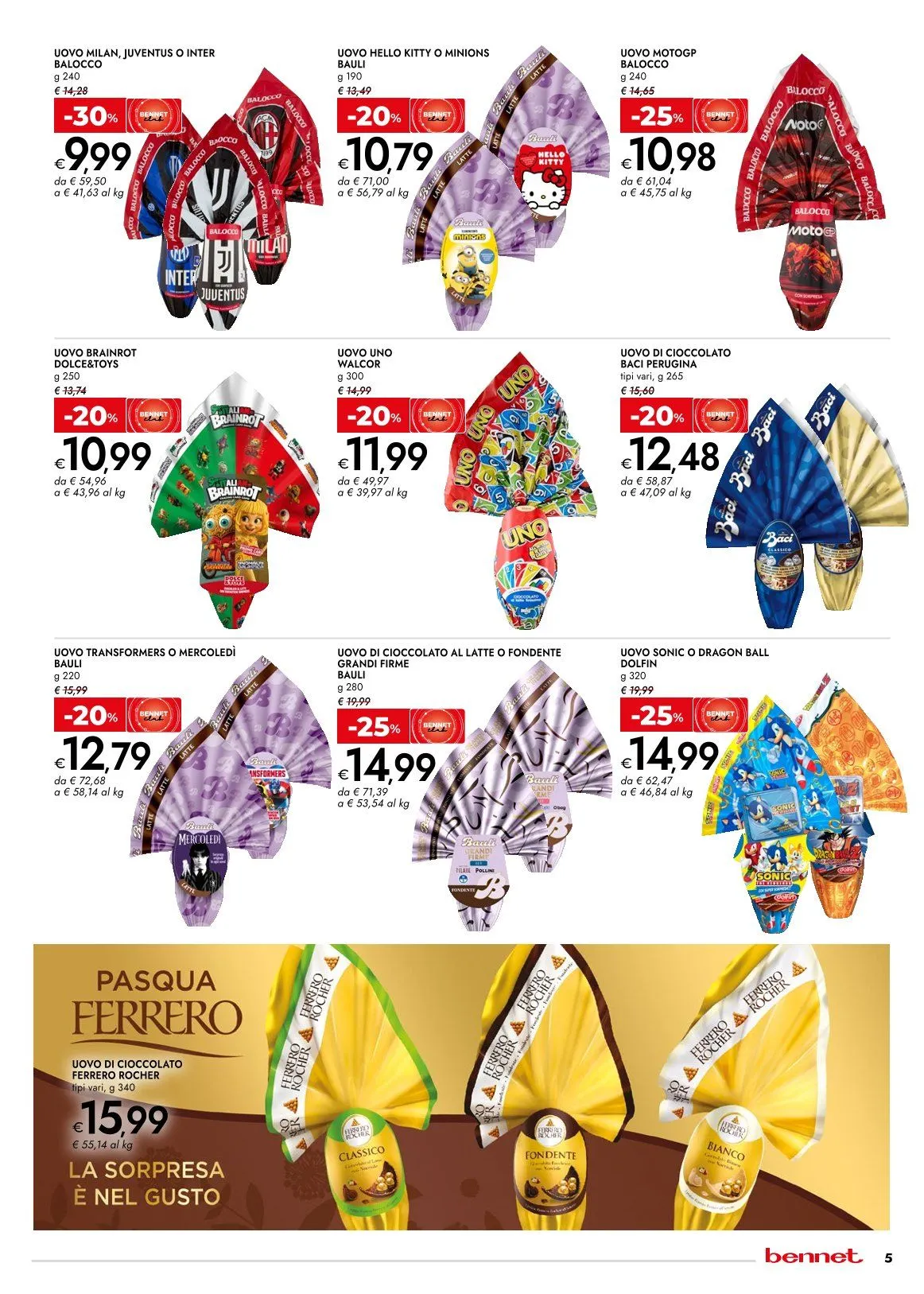 Bennet Volantino da 23 marzo a 6 aprile di 2026 - Pagina del volantino 5