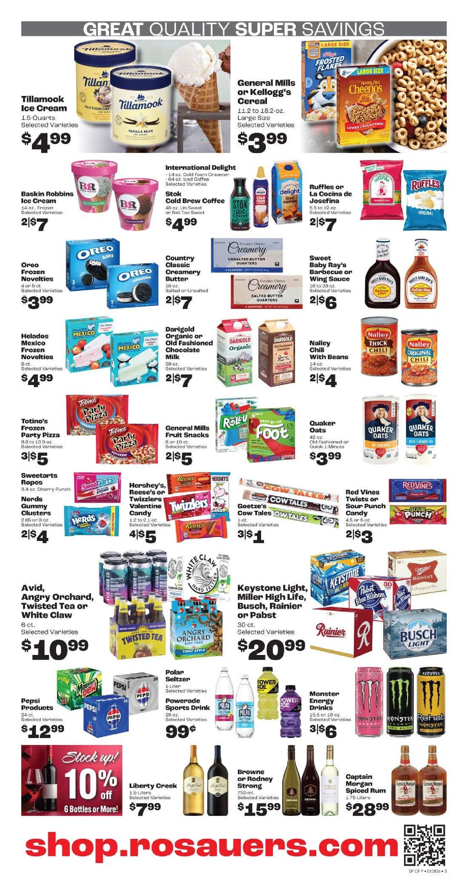 Weekly promotion Rosauers Sales spanning from January 28 to February 3 2026 - Page 5 for Catalogue 365