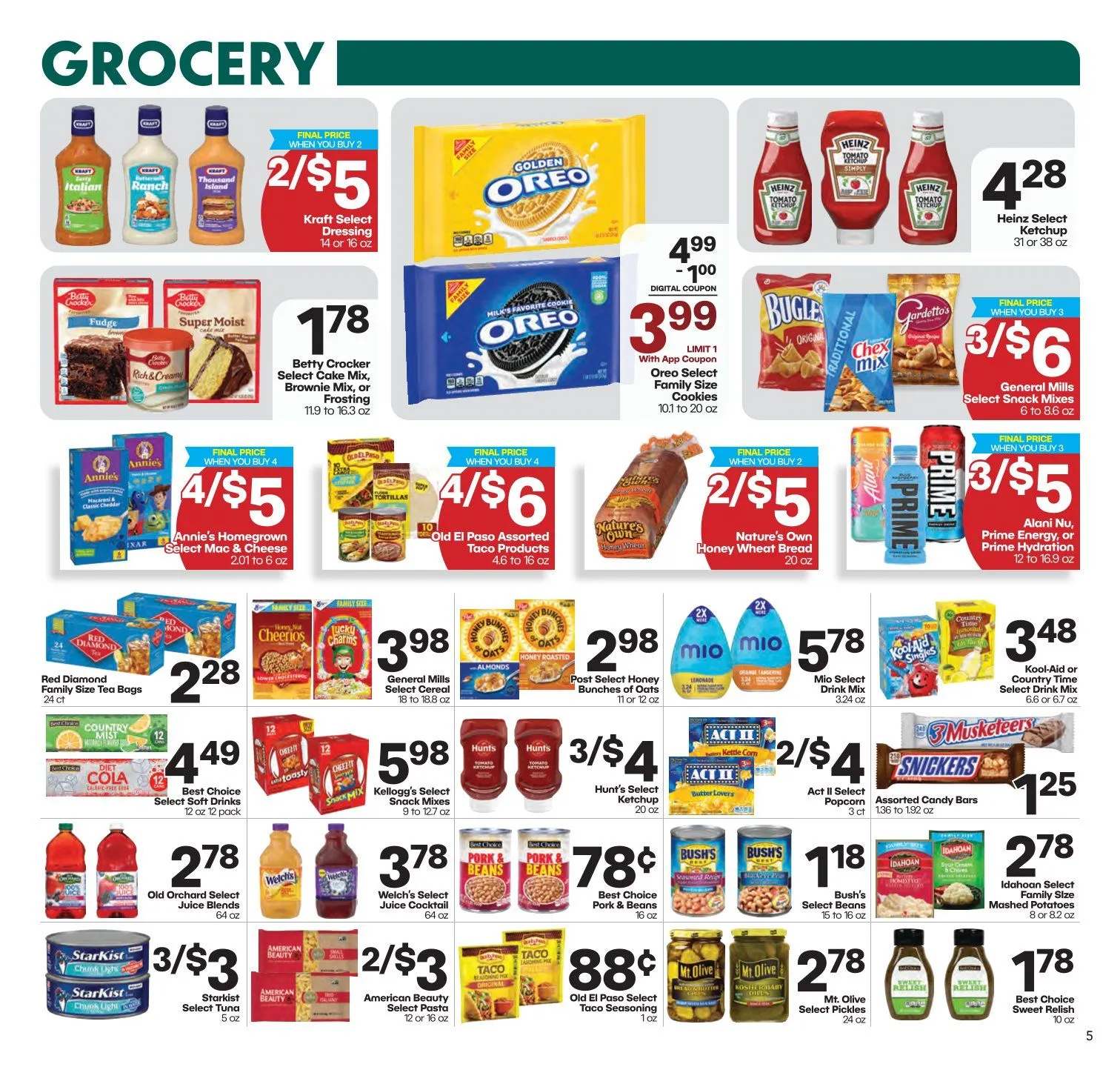 Weekly ad Harps Foods Sales from July 30 to August 5 2025 - Page 5
